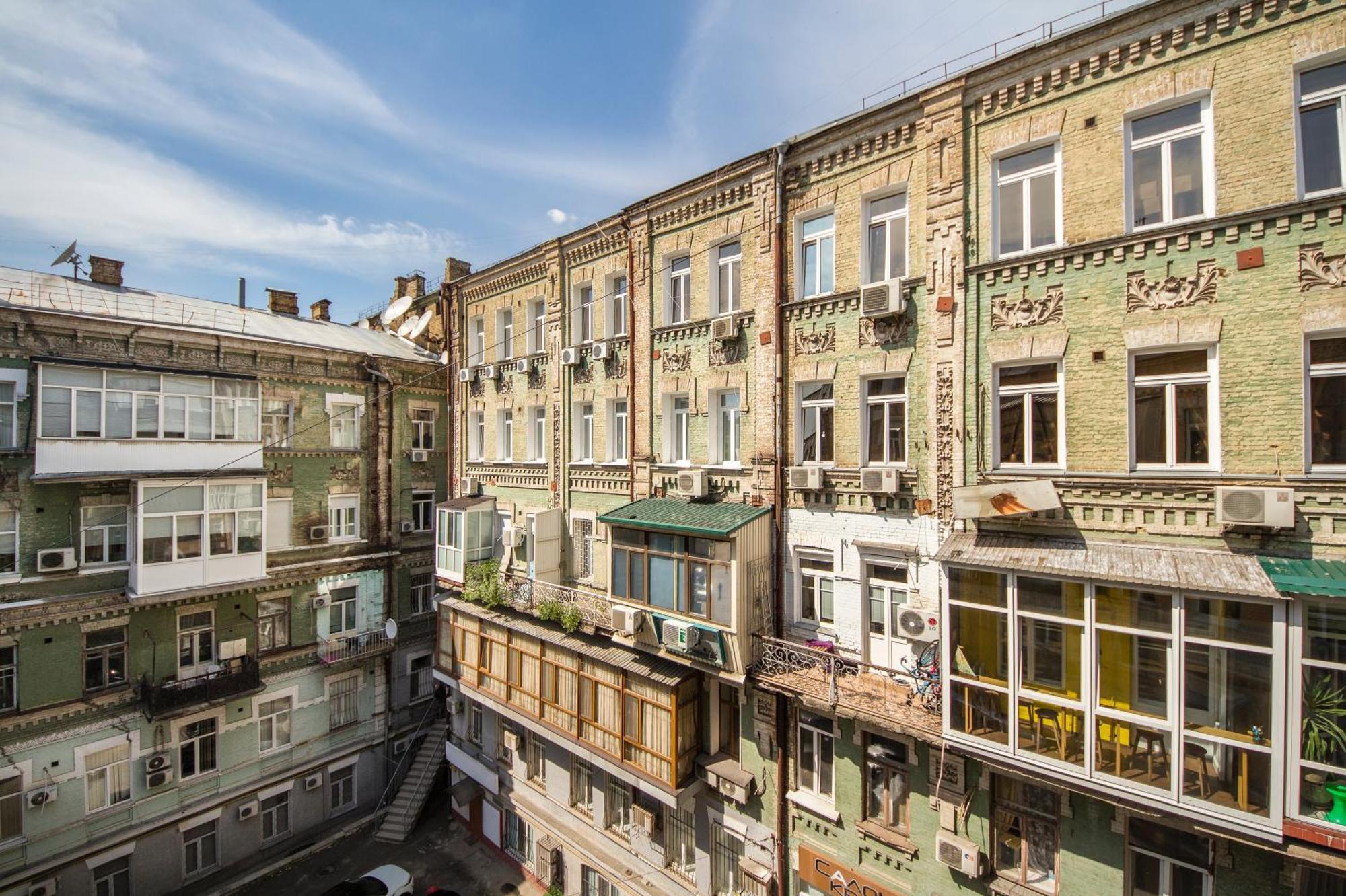 Dayflat Apartments On Mykhailivs'Ka Kiew Exterior foto